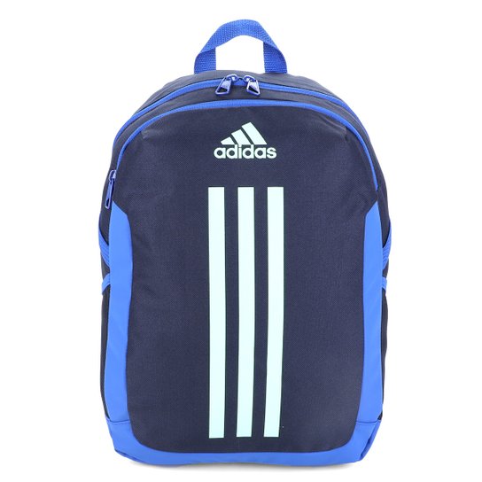 Mochila Infantil Adidas Power VI - Preto+Azul Menor preço em Mochila Infantil Adidas Power VI - Preto+Azul