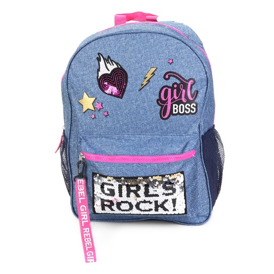 Mochila Infantil Clio Girls Rock - Marinho é ruim? Mochila Infantil Clio Girls Rock - Marinho é boa?