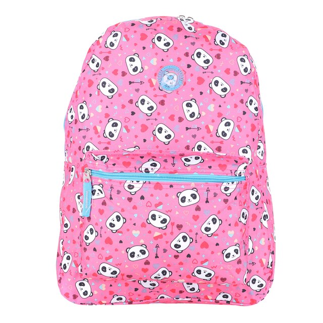 Mochila Infantil Clio Panda 17" Feminina - Rosa Menor preço em Mochila Infantil Clio Panda 17" Feminina - Rosa