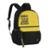 Mochila Infantil Compartimento Notebook Free Fire Clio FR2486 - Prata+Amarelo