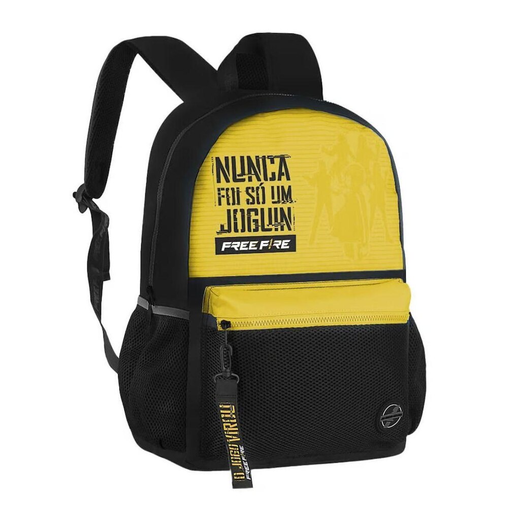 Mochila Infantil Compartimento Notebook Free Fire Clio FR2486