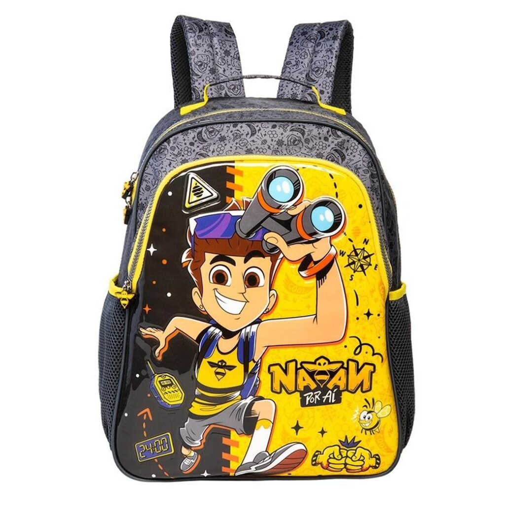 Mochila Infantil De Costas Escolar Natan dos Rosas 15582 Original