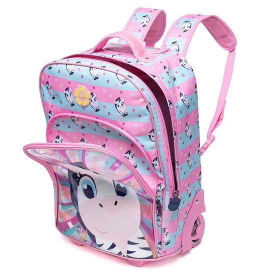 Mochila Infantil Grande Resistente Lancheira Estojo Escolar