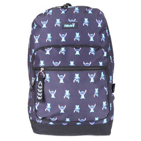 Mochila Infantil Luxcel Stitch18" Feminina - Preto Menor preço em Mochila Infantil Luxcel Stitch18" Feminina - Preto