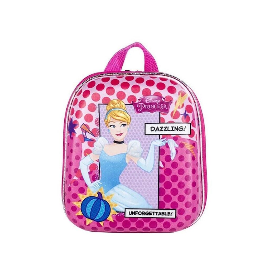 Mochila Infantil MaxToy Escolar Princesas Cinderela