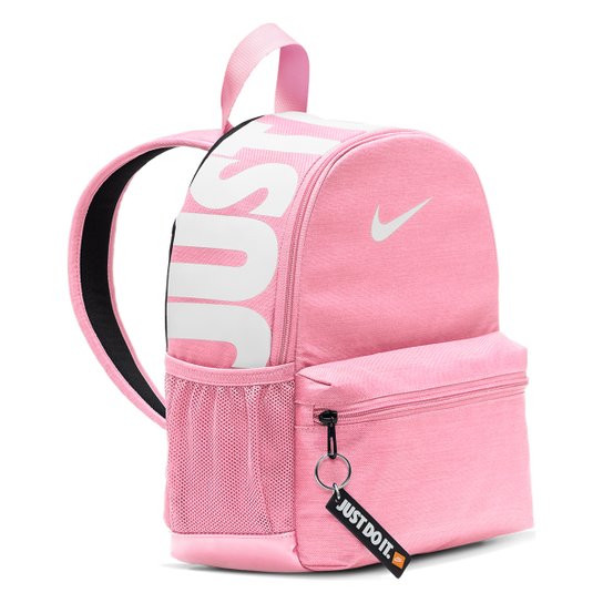Mochila Infantil Nike Brasília Just do It 11 Litros - Preto e Pink é ruim? Mochila Infantil Nike Brasília Just do It 11 Litros - Preto e Pink é boa?