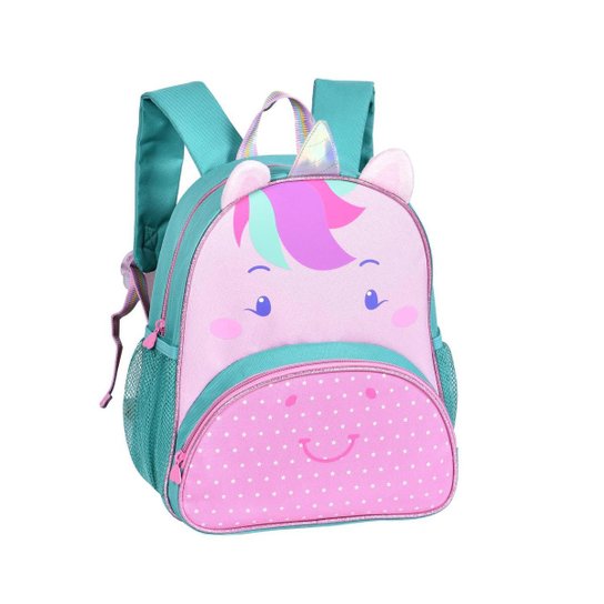 MOCHILA INFANTIL UNICÓRNIO ESCOLAR MATERNAL PRÉ ESCOLA - Verde Menor preço em MOCHILA INFANTIL UNICÓRNIO ESCOLAR MATERNAL PRÉ ESCOLA - Verde