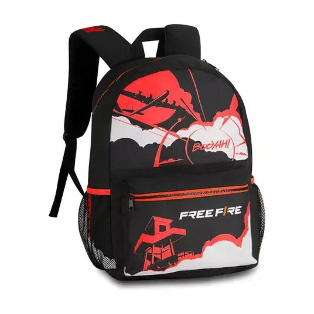 Mochila Infnantil Escolar Free Fire Clio FR2487