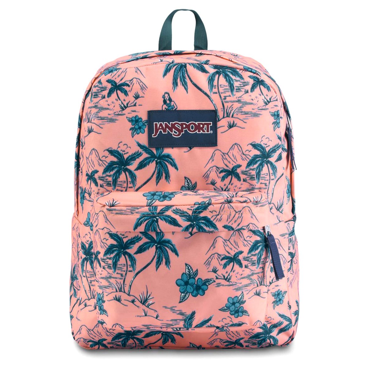mochila jansport superbreak estampada