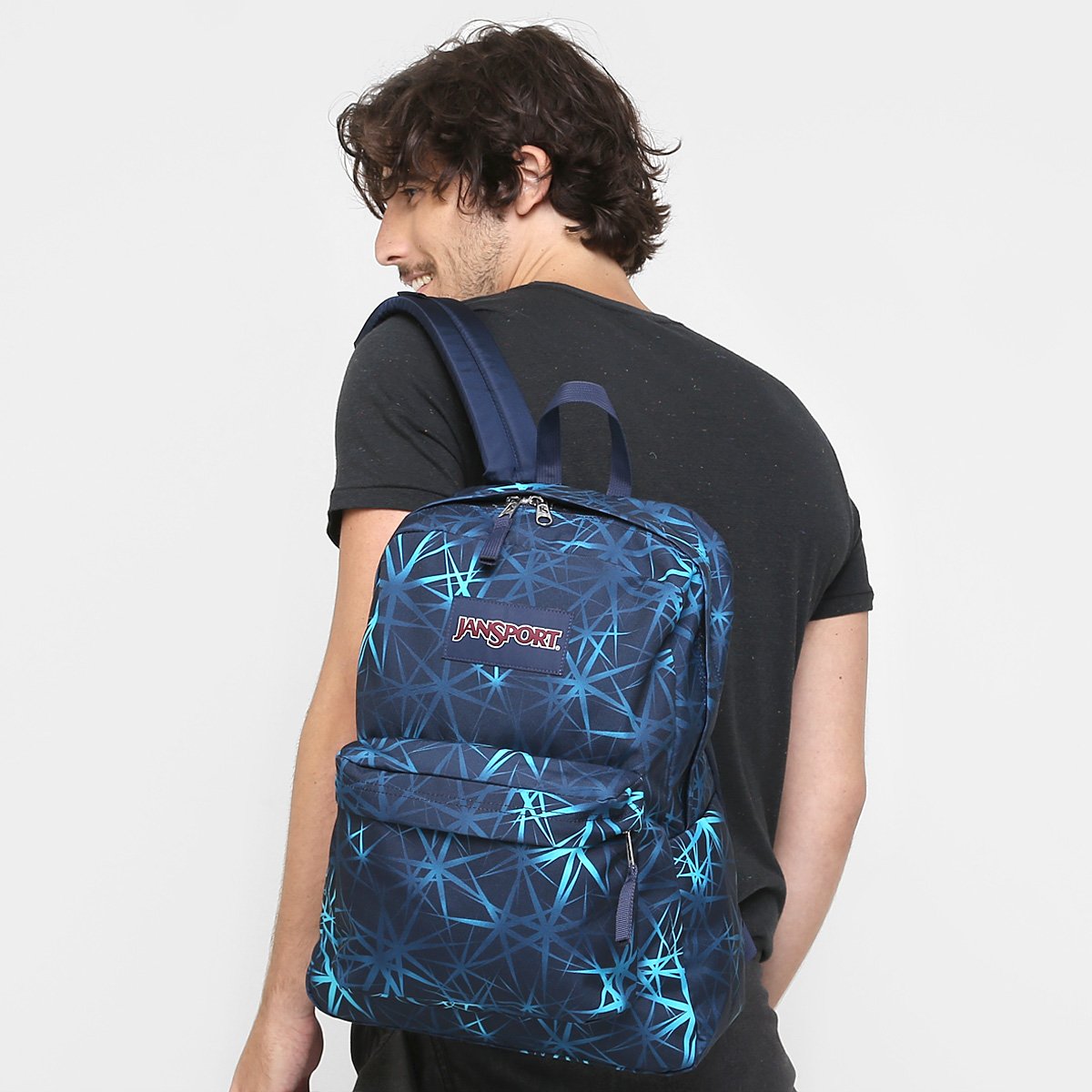 jansport azul claro