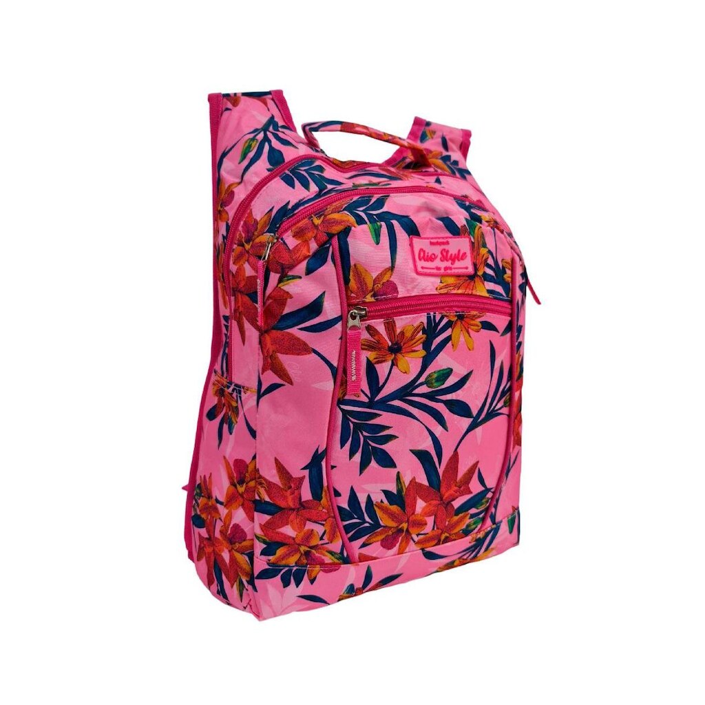 Mochila Juvenil Feminina Clio Style Floral