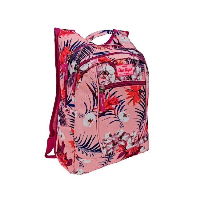 Mochila Juvenil Feminina Clio Style Floral