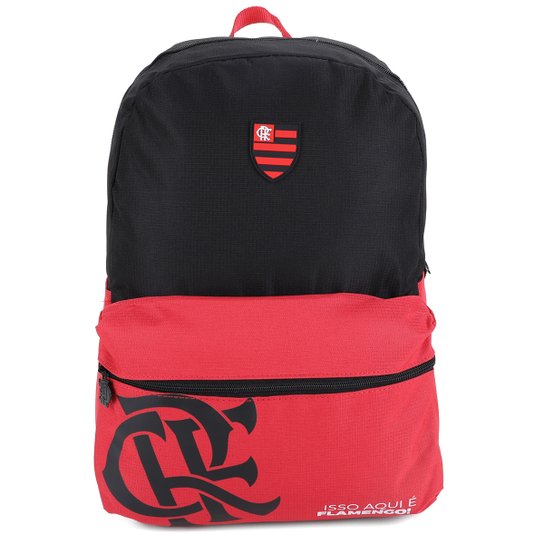 Mochila Juvenil Flamengo Xeryus Esportiva - Preto Menor preço em Mochila Juvenil Flamengo Xeryus Esportiva - Preto