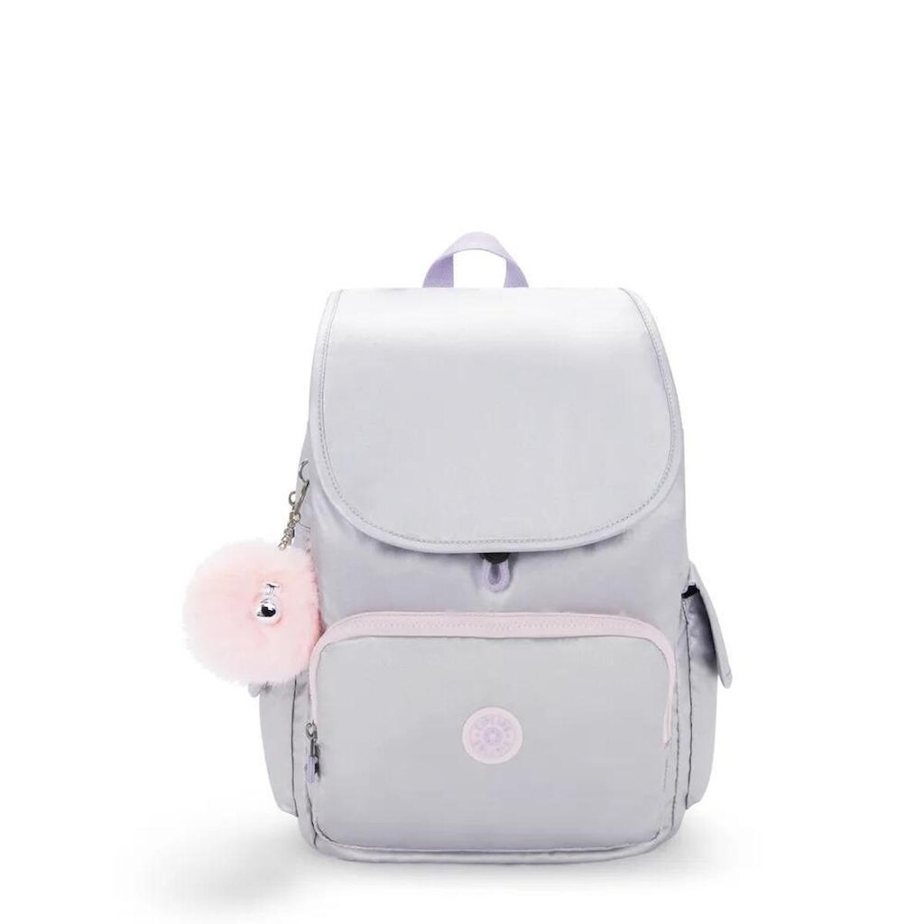 Mochila Kipling City Pack Silver Glow Met