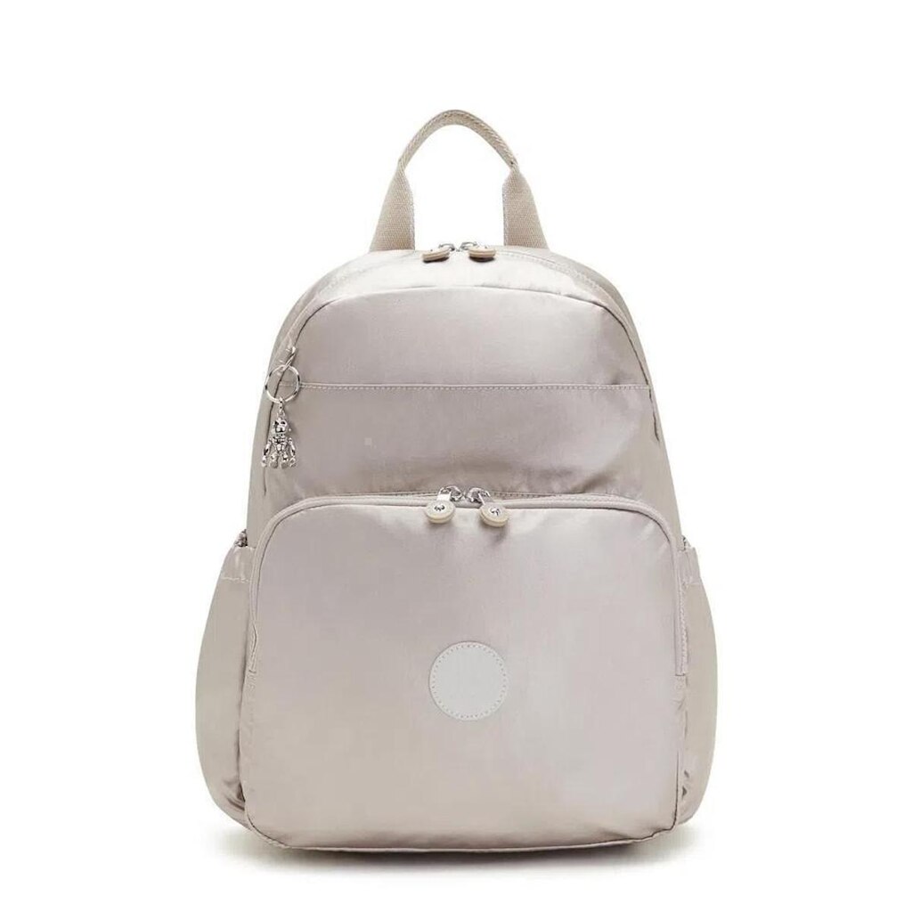 Mochila Kipling Maisie Metallic Glow Prata