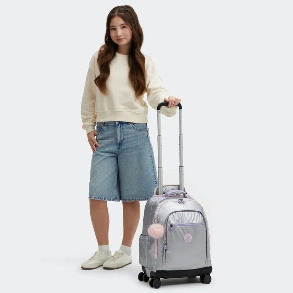 Mochila Kipling New Zea Prata - PRATA UNICO