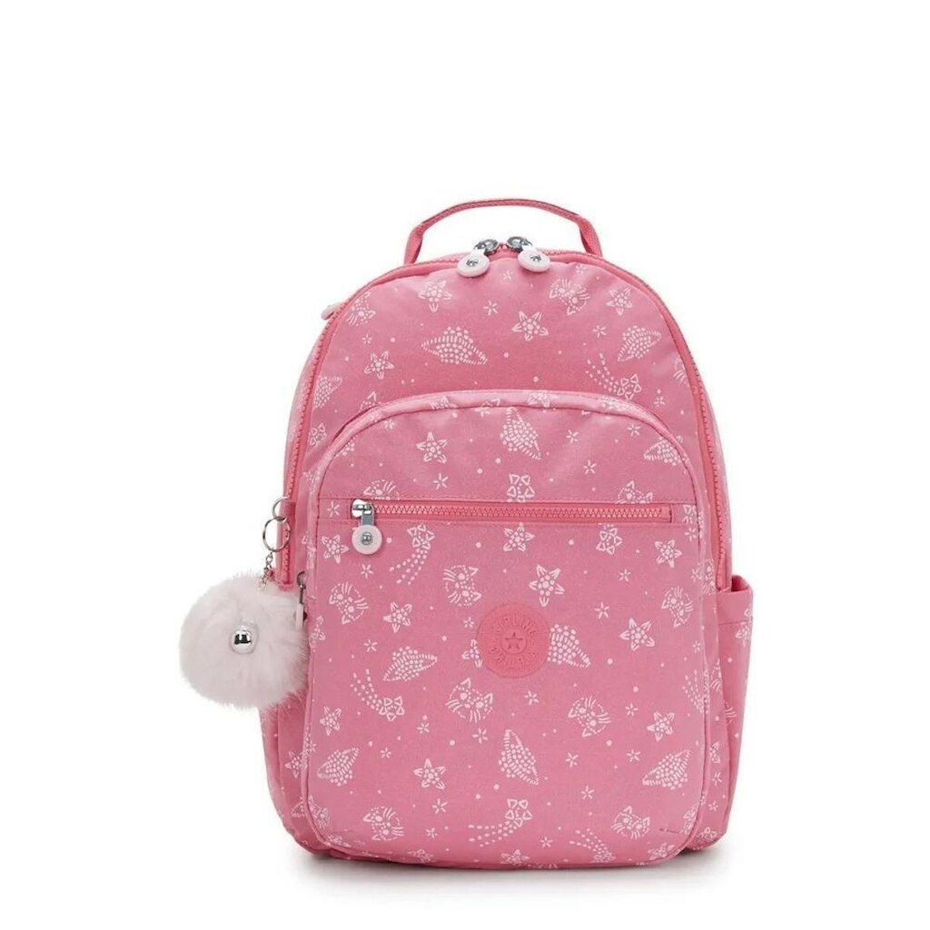 Mochila Kipling Seoul Glitter Cats