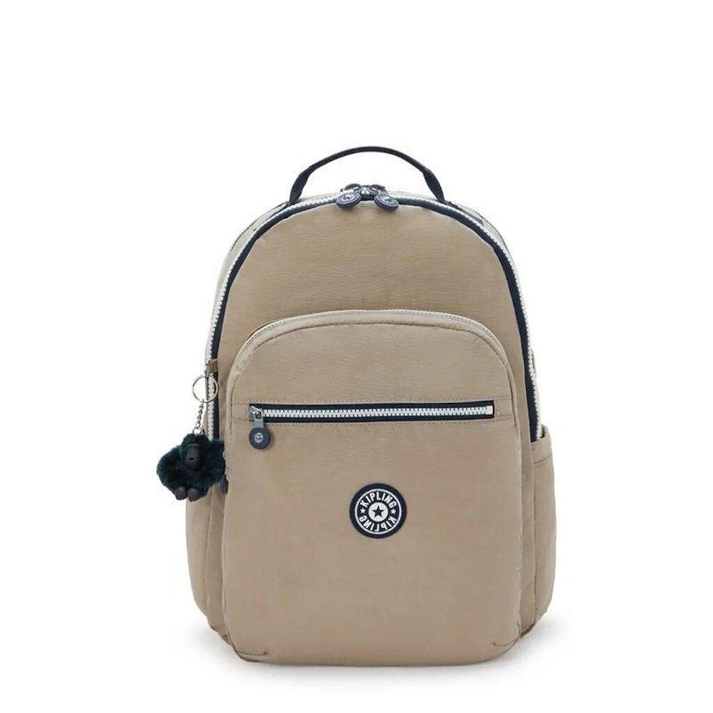 Mochila Kipling Seoul Lap Bege