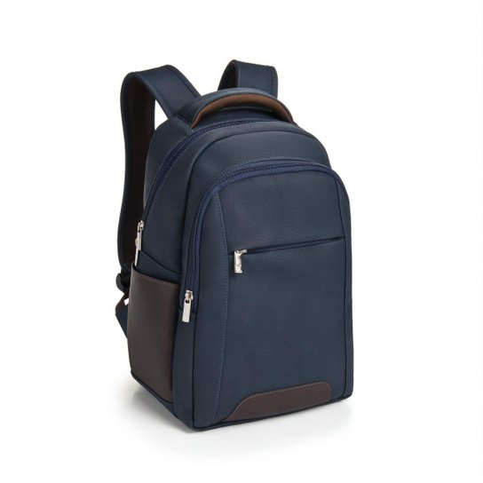 Mochila Lucca Para Notebook 15.6'  Viccina Masculina - Marrom+Marinho é ruim? Mochila Lucca Para Notebook 15.6'  Viccina Masculina - Marrom+Marinho é boa?