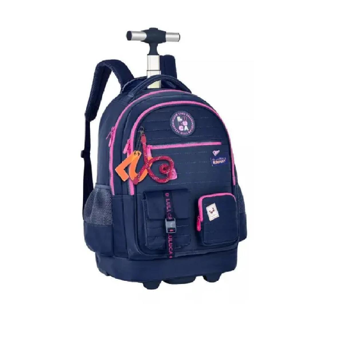 MOCHILA LULUCA DE CARRINHO 19" LU24634