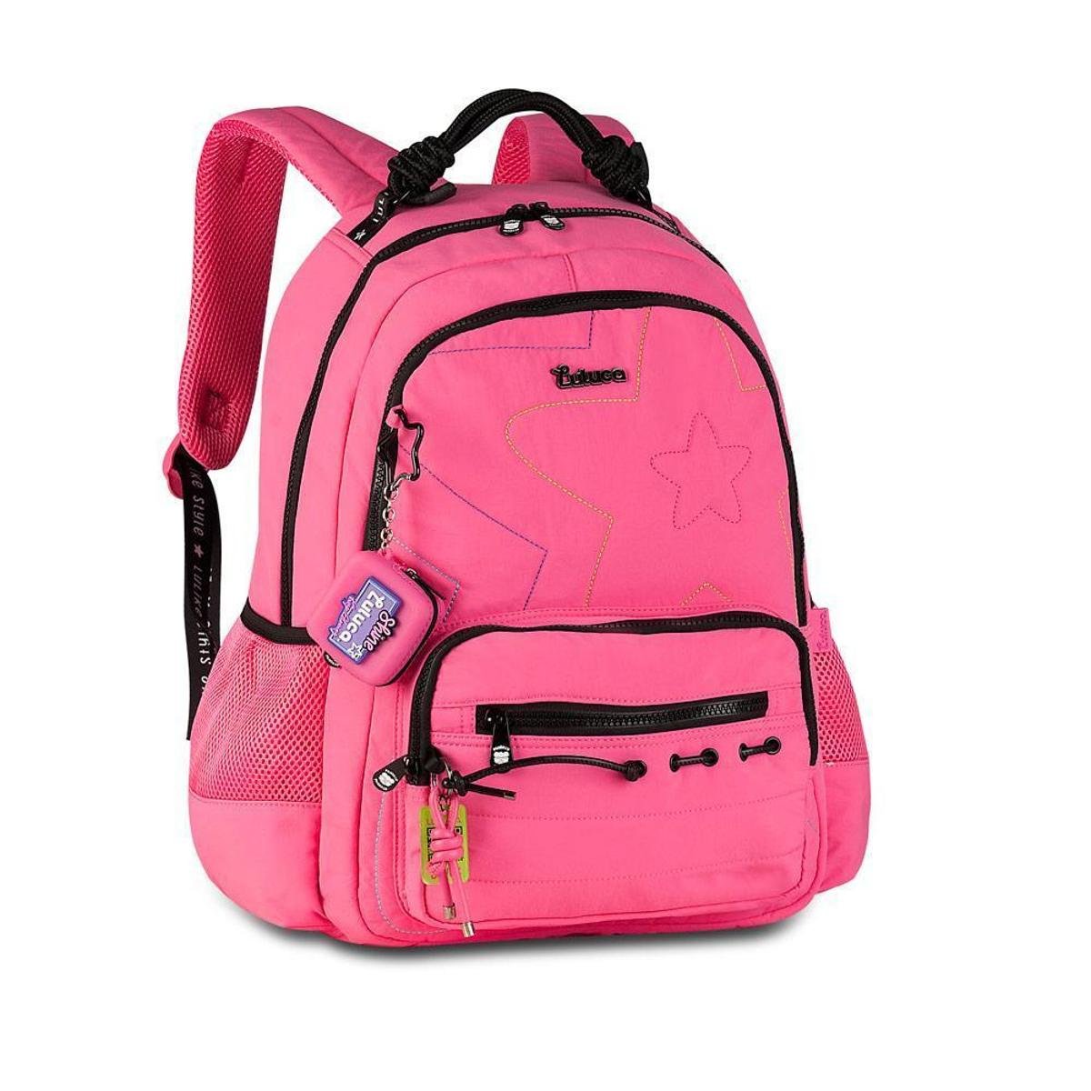 MOCHILA LULUCA DE COSTAS 17,5" REF LU27033