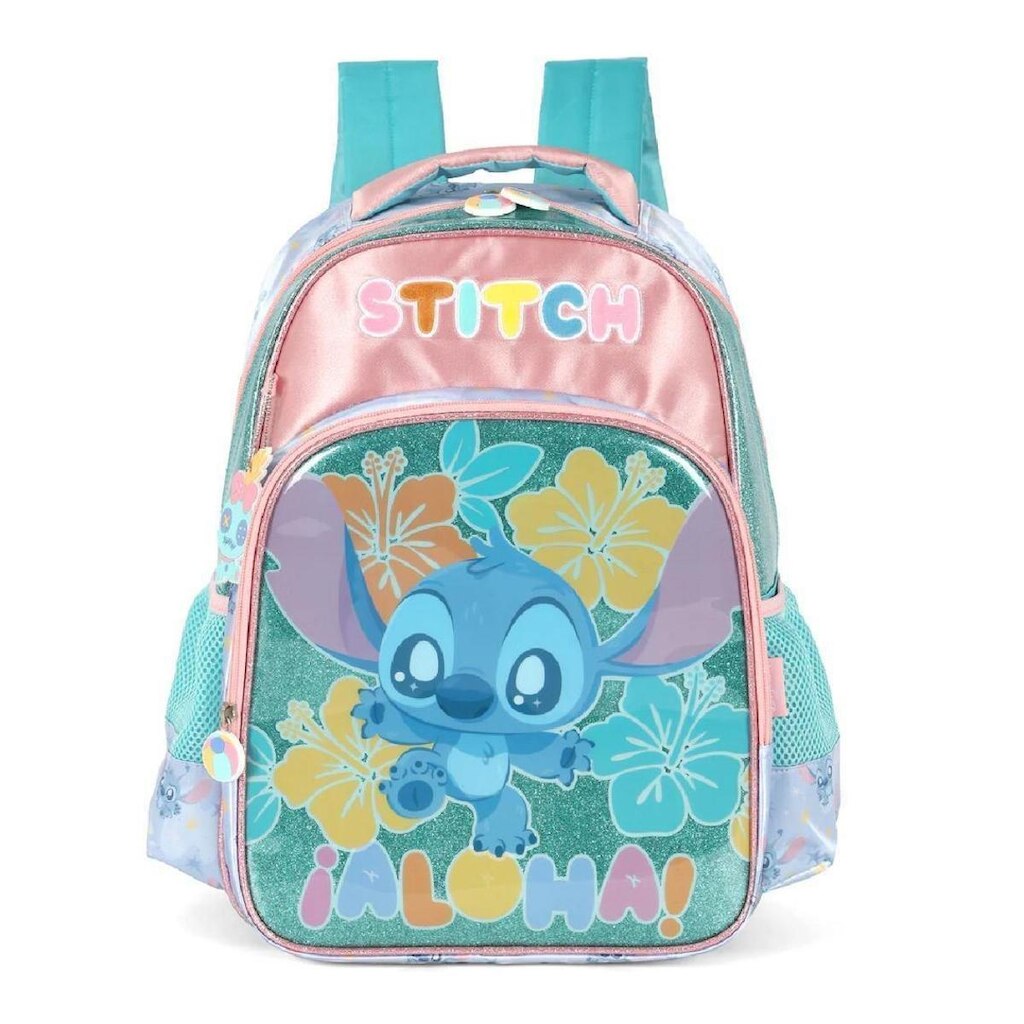 MOCHILA LUXCEL INFANTIL STITCH IS42401SC