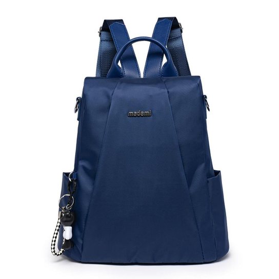 Mochila Madami Executiva Laptop Feminina Espaçosa  Resistente Fashion - Azul Menor preço em Mochila Madami Executiva Laptop Feminina Espaçosa  Resistente Fashion - Azul