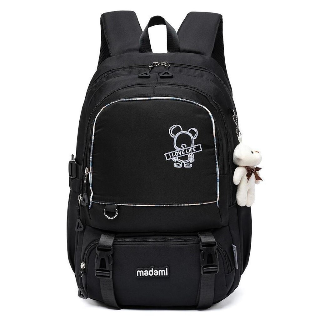Mochila Madami Grande Faculdade Resistente 21 Litros
