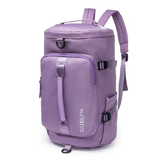 Mochila Mala Grande Resistente Viagem E Academia Transversal - Lilás Menor preço em Mochila Mala Grande Resistente Viagem E Academia Transversal - Lilás