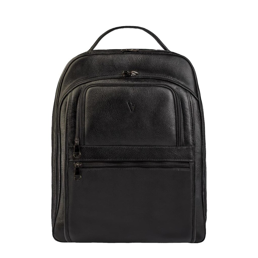 Mochila masculina de couro floater para notebook 17" Arthur