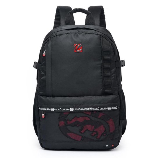 Mochila Masculina Ecko Bolsa Notebook Faculdade Trabalho Resistente Grande Espaçosa - Preto Menor preço em Mochila Masculina Ecko Bolsa Notebook Faculdade Trabalho Resistente Grande Espaçosa - Preto
