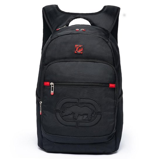 Mochila Masculina Ecko Bolsa Notebook Trabalho Faculdade Grande Espaçosa Resistente - Preto Menor preço em Mochila Masculina Ecko Bolsa Notebook Trabalho Faculdade Grande Espaçosa Resistente - Preto