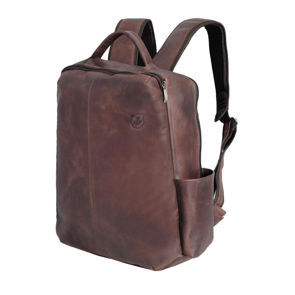 Mochila Masculina em Couro JFE Couro Menor preço em Mochila Masculina em Couro JFE Couro