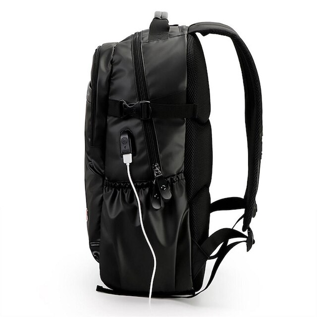 Mochila Masculina Executiva Antifurto Impermeável Notebook Crosswave Trabalho Resistente 20 Litros