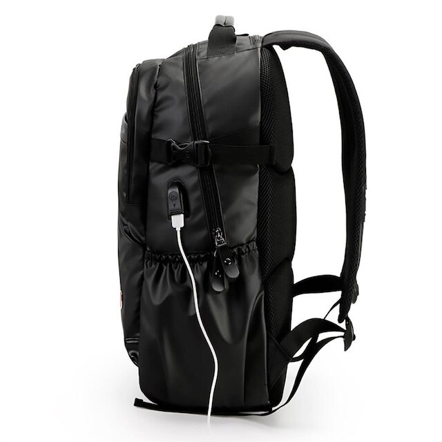 Mochila Masculina Executiva Antifurto Impermeável Notebook Crosswave Trabalho Resistente 20 Litros