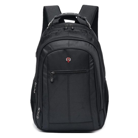 Mochila Masculina Executiva Cabo De Aço Notebook Resistente