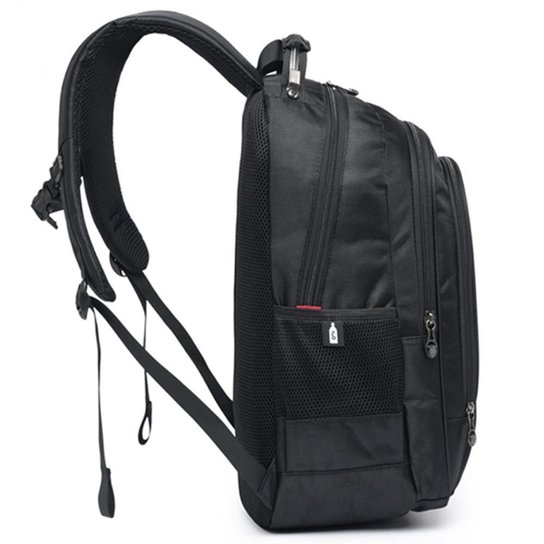 Mochila Masculina Executiva Cabo De Aço Notebook Resistente