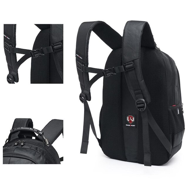 Mochila Masculina Executiva Cabo De Aço Notebook Resistente