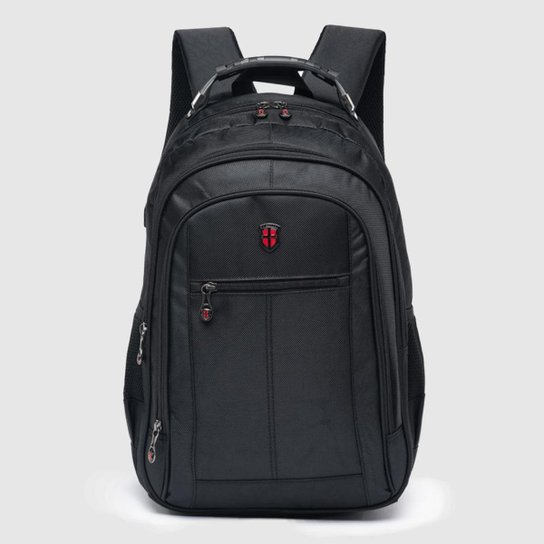 Mochila Masculina Executiva Cabo De Aço Notebook Resistente