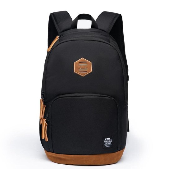 Mochila Masculina Grande Reforçada Trabalho Faculdade Preta - Chumbo Menor preço em Mochila Masculina Grande Reforçada Trabalho Faculdade Preta - Chumbo