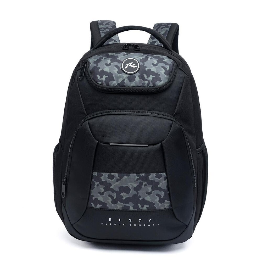 Mochila Masculina Rusty Grande Reforçada Viagem 18 Litros