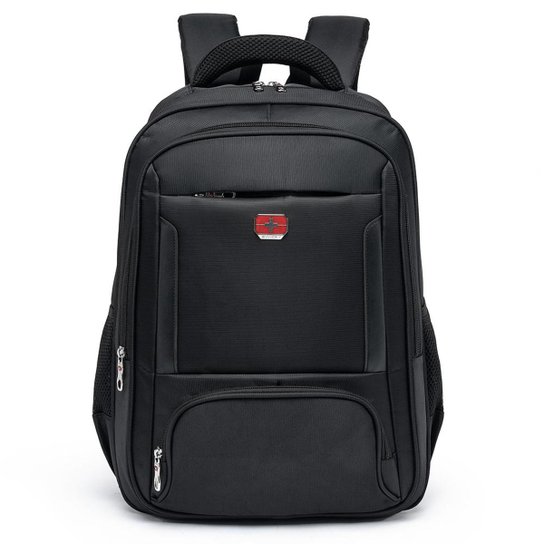 Mochila Masculina Swicky Bolsa Impermeável Executiva Grande Espaçosa Faculdade Viagem - Preto Menor preço em Mochila Masculina Swicky Bolsa Impermeável Executiva Grande Espaçosa Faculdade Viagem - Preto