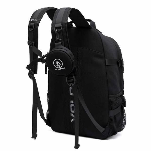 Mochila Masculina Tática Volcom Resistente 22 L Shoulder Bag Porta moeda