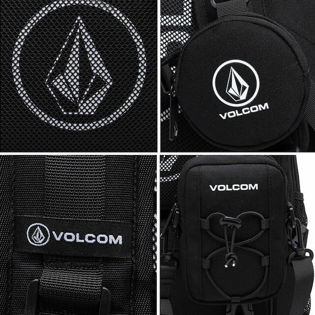 Mochila Masculina Tática Volcom Resistente 22 L Shoulder Bag Porta moeda