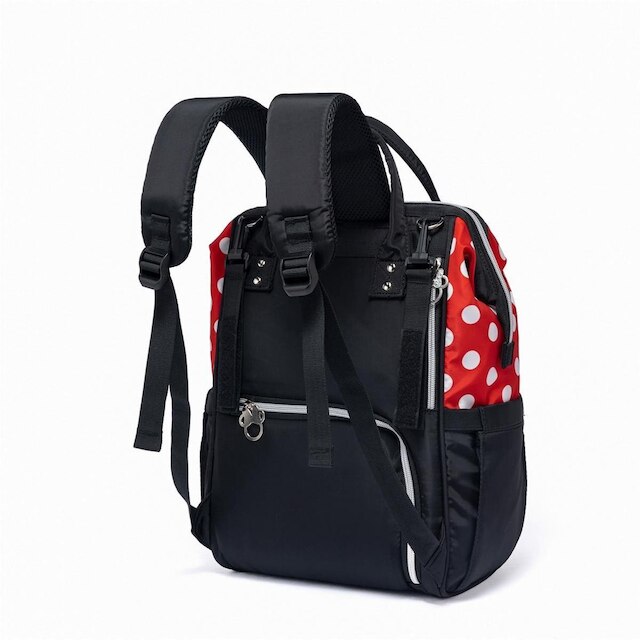Mochila Maternidade Minnie Espaçosa Resistente Disney