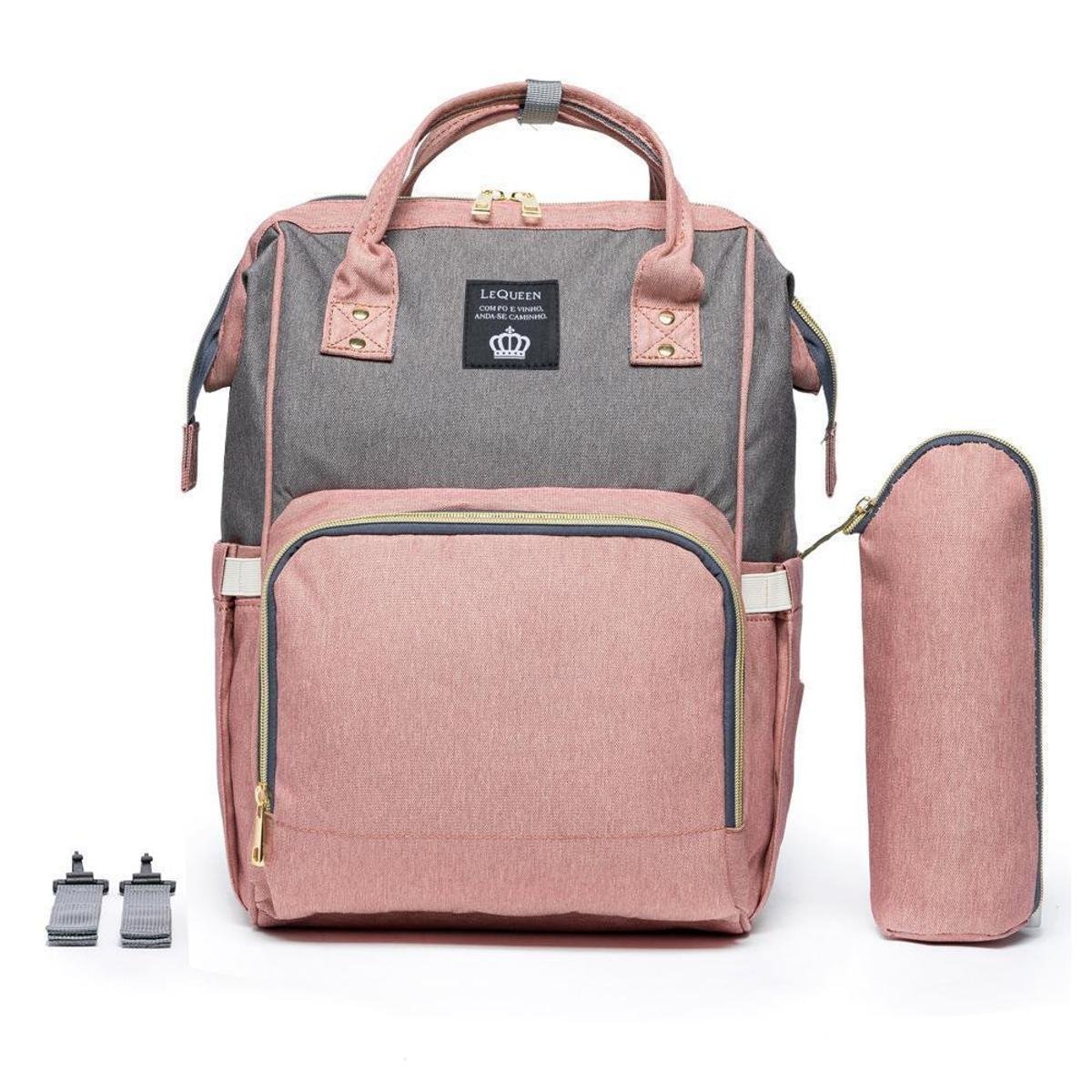 Mochila Maternidade Tradicional Reforçada LeQueen Original é boa?