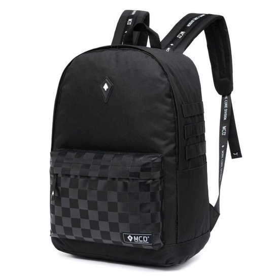 Mochila MCD Grande Resistente Faculdade Trabalho 15 Litros
