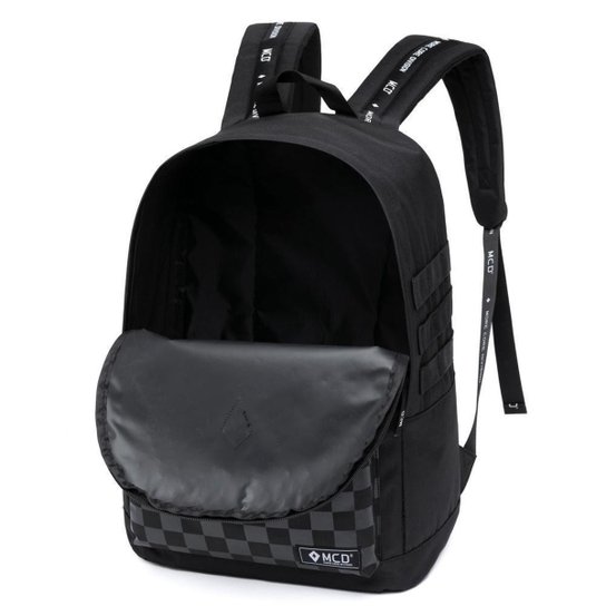 Mochila MCD Grande Resistente Faculdade Trabalho 15 Litros