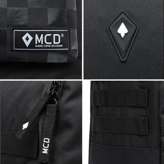 Mochila MCD Grande Resistente Faculdade Trabalho 15 Litros