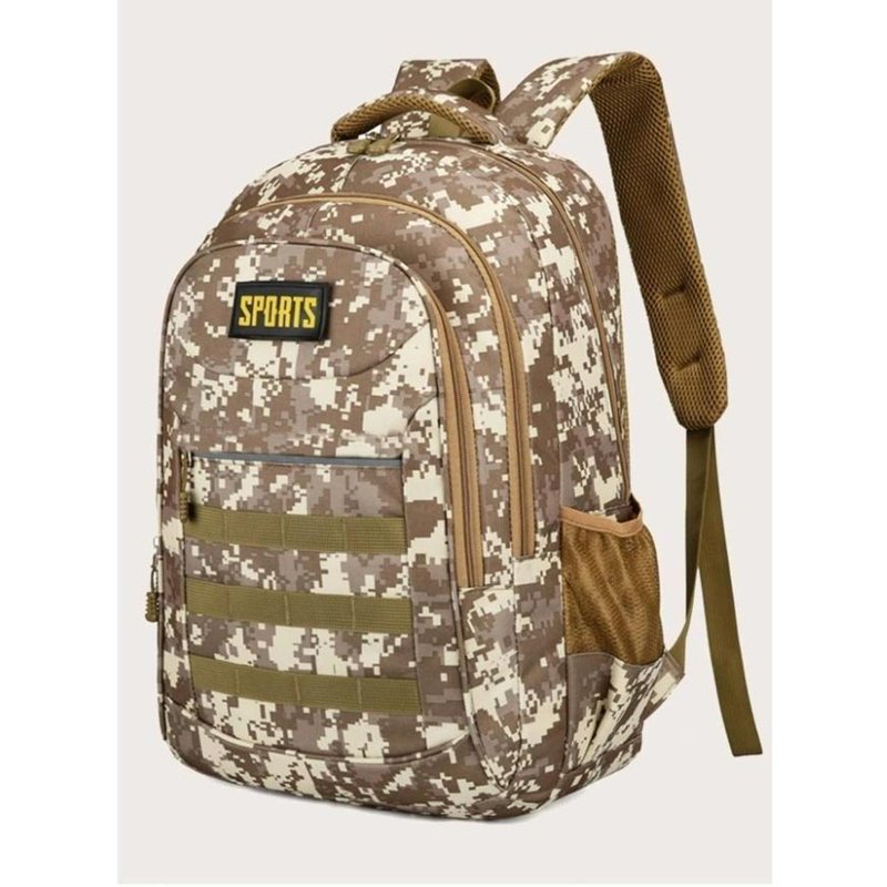 Mochila Militar escolar Reforçada Camuflada 30L com 5 em oferta na Shopee Mochila Militar escolar Reforçada Camuflada 30L com 5
